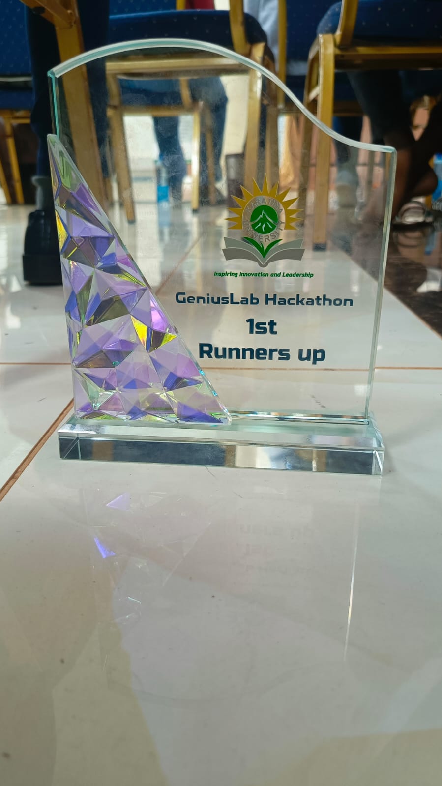 1st Runners Up Trophy